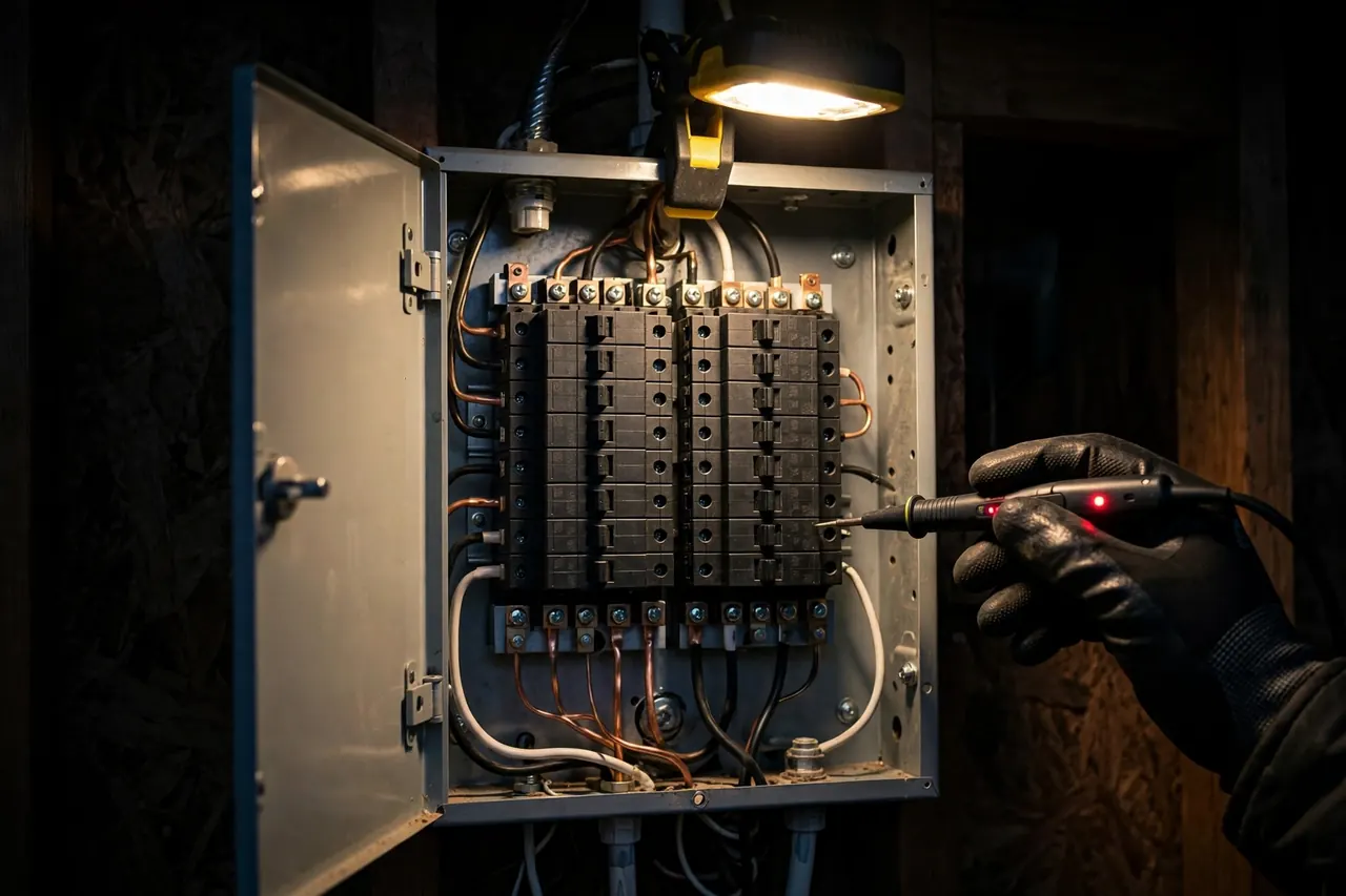 Electrical Panel Buzzing: Which Sounds Mean Call Tonight — guide image